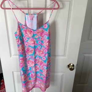 Lilly Pulitzer silk dress size medium, worn once